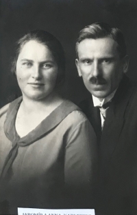 Anna and Jaromír Kadlec, parents of witness, circa 1937