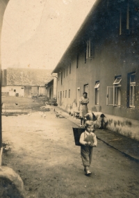 On the Pelant farm, 1940
