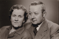Witness' parents, Marie and Josef Richter. 1950's