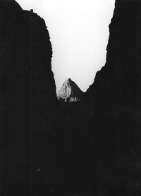 Algeria, 1969, view of Mount Ilamane