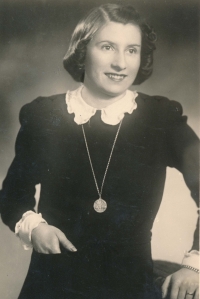 Mother Eliška Benešová, nee Spěváčková, 1941
