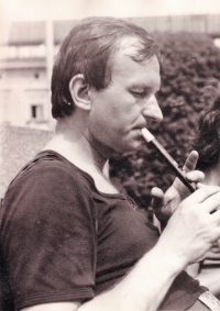 Antonín K. Dabrowski at pilgrimage in Lvov, 1989