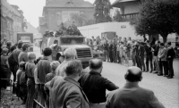 In August 1968 Bořivoj Černý photographed the Soviet occupiers passing through Stříbro