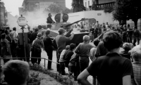 In August 1968 Bořivoj Černý photographed the Soviet occupiers passing through Stříbro