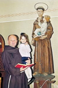 With Saint Anthony