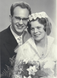 Jan and Hana wedding, 1961