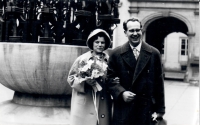 Jan and Hana wedding, 1961