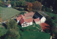 Almost fully-reconstructed farm of Zářecký family in Kunvald, 1997