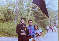 Graduation from Hamilton College, 1976