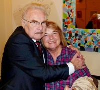 Jaroslava Tvrzníková with Luděk Munzar