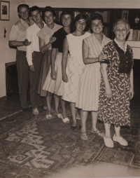 The whole family of the witness Rajna Milunič Sopková
