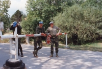 Photo from UNPROFOR mission in Yugoslavia 1993-1994. Josef Falář on the right