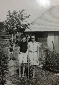 Lubomir with his two years older sister Jaroslava