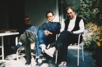 Miloš Rejchrt (on the left) and François Brélaz (on the right), 1990