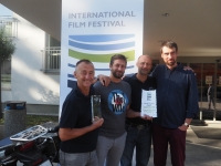 Z festivalu Voda moře oceány, kde získal film o expedici Monoxylon (Den dlouhý 28,5 hodiny) cenu