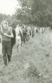 In 1989, more than a hundred participants took part in the Havlíček Youth March