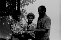 In Zhytomyr in 1974 - Ludmila and Voloda Semjerenko with Ludmila Czernekova
