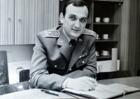 Stanislav Pohořal in the rank of colonel of the Czechoslovak Army

