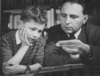Elmar Kloss with his father