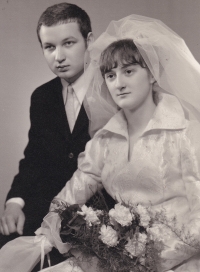 Wedding photograph. 1970