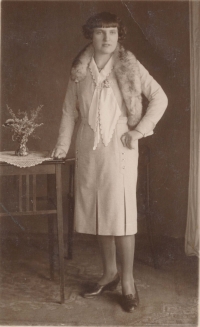 The mother of the witness, neé Martínková, 1930s