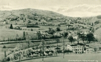 Summer view of Albrechtice in the period before the Second World War