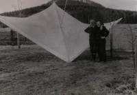 Wilibald Klinger started flying with a hang-glider