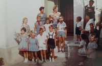 Československé děti v Řecku, Michal zcela vpravo