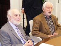 Bernard Lesfargues and Pierre Bec in Barcelona (2010)