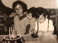 Ludmila with her siblings