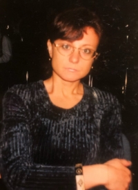 Ludmila Palatová at her brother´s wedding in November 1989