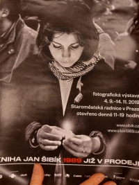 Demonstration on November 17, 1989 – sister of Ludmila Palatová