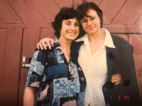 Ludmila Palatová s maminkou