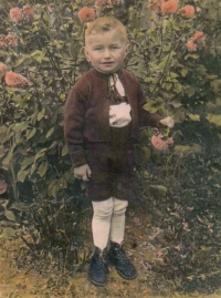 Fr. Drápala as a young boy