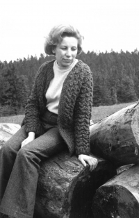 Jarmila Etzlerová in her 50s