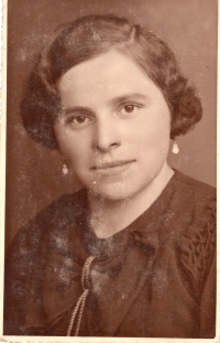 The mother of Arnošt Červinka Anna Červinková, née Divišová