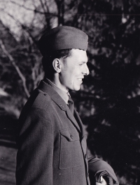 Pavel Balúch at military service (1970s)