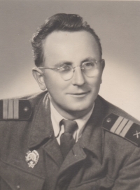 Miloslav Zmrhal during his military service
