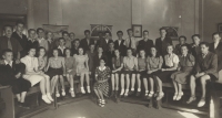 Secondary school class in Litomyšl. Around 1939
