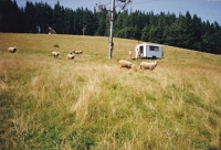 Shepherd caravan / Beskydy / Gruň / 80. léta