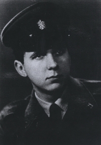 Jan Novotný in the army