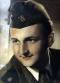 Josef Krejčík during his military service, early 1950s