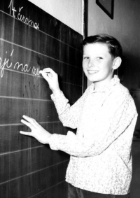 Josef at school in 1963