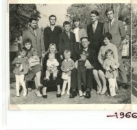 Photograph of the saga of the Hronec family, year 1966. (1)

