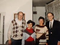 Jeruzalem 1993, s veľvyslancom ČSFR v Izraeli Milošom Pojarom a jeho manželkou