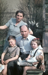 Family photo, circa 1954
