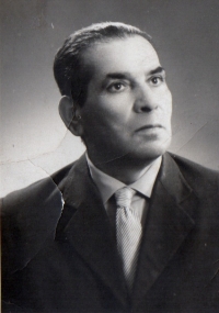 The narrator's grandfather Josef Serinek, a Romani partisan.