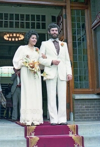 Memorial wedding in Holland 1975 