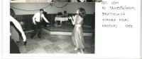Dancer Michal, at the wedding of his godmother, in 1975.
