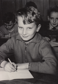 In the third grade, the end of the 1950s